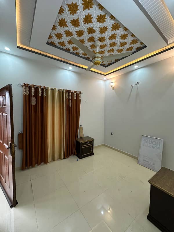 5 Marla Brand New Fully Furnished House For Sale Nearby DownTown Commercial and Mosque with KVA Solar System Installed in Park View City Lahore. 23