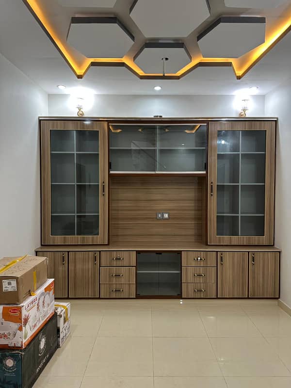 5 Marla Brand New Fully Furnished House For Sale Nearby DownTown Commercial and Mosque with KVA Solar System Installed in Park View City Lahore. 27