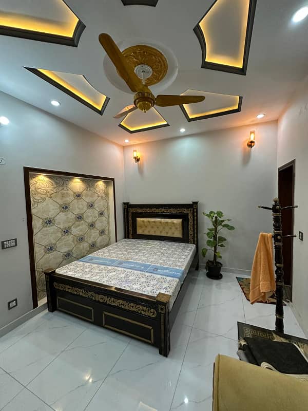 5 Marla Brand New Fully Furnished House For Sale Nearby DownTown Commercial and Mosque with KVA Solar System Installed in Park View City Lahore. 29