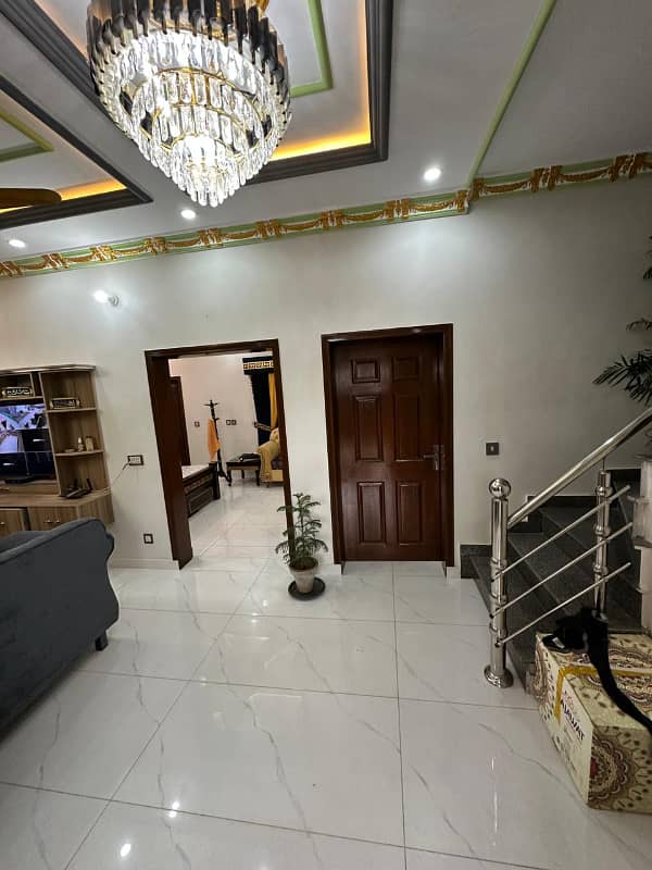 5 Marla Brand New Fully Furnished House For Sale Nearby DownTown Commercial and Mosque with KVA Solar System Installed in Park View City Lahore. 33