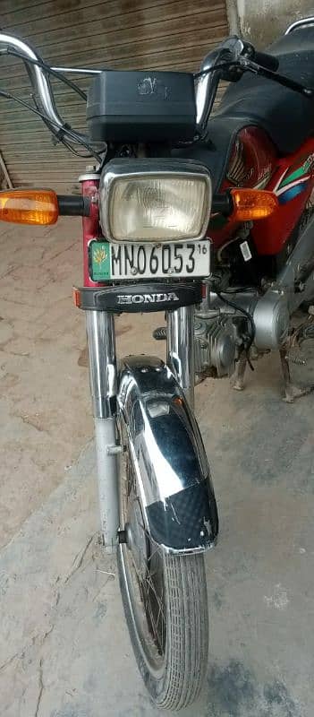 Honda CD70 2016 Copy letter ok 1