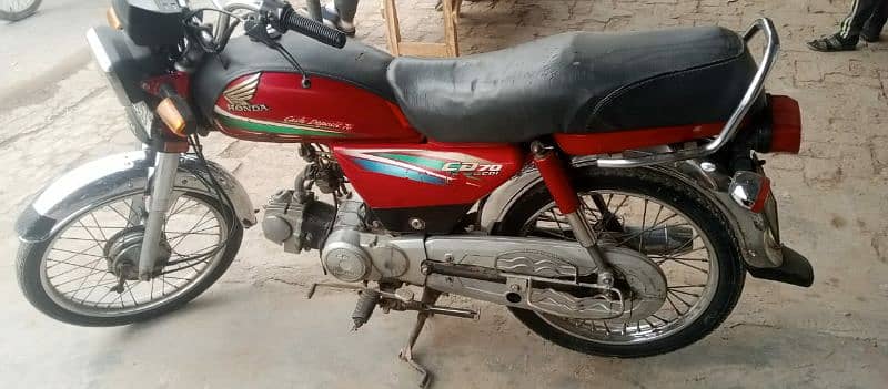 Honda CD70 2016 Copy letter ok 5