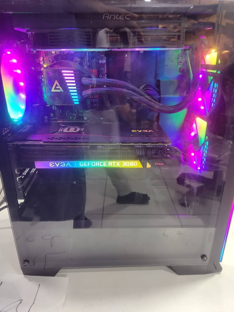 Ryzen 5600x Nvidia Rtx 3080 RGB Gaming PC 4k Gaming 32 gb Ram 1.5 Tb 1