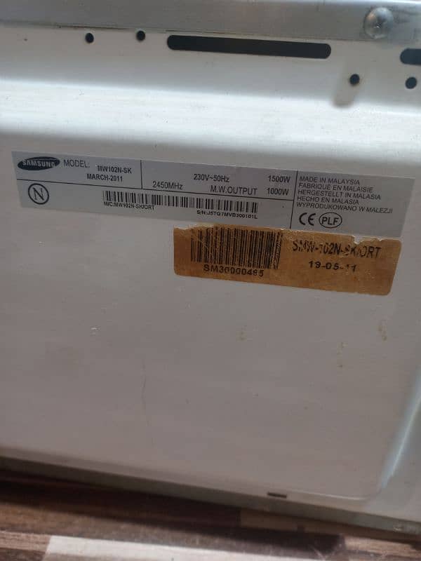 Samsung micro oven 28L 1