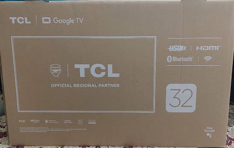 TCL BRAND NEW PURCHASED 18-12-2024 model S5400 2