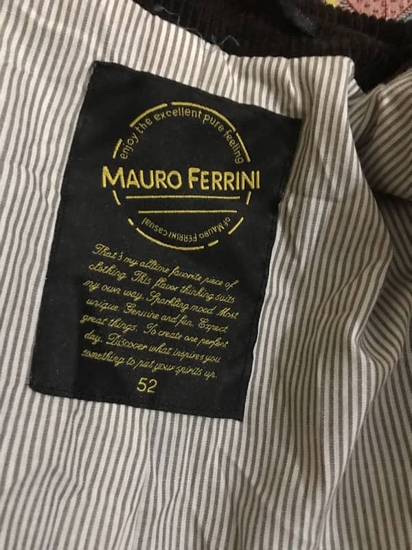 Mauro Ferrini Corduroy Blazer Coat 3