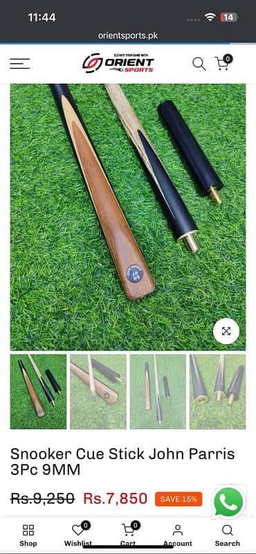 snooker cues - snooker sticks - snooker accessories 1