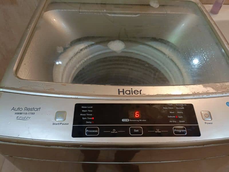 Haier Fully Automatic Washing 1