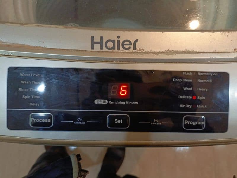 Haier Fully Automatic Washing 4