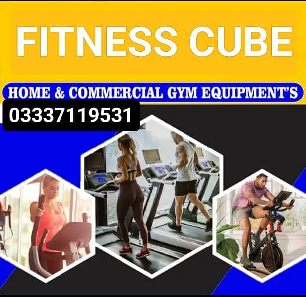 FITNESS CUBE WE DEALS IN ALL KINDS OF FITNESS EQUIPMENTS 0333*711*9531 10