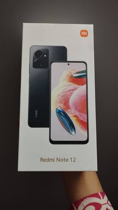 Redmi Note 12 Onyx Gray color 6/128gb 7