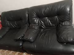 big sofa black color reasonable price