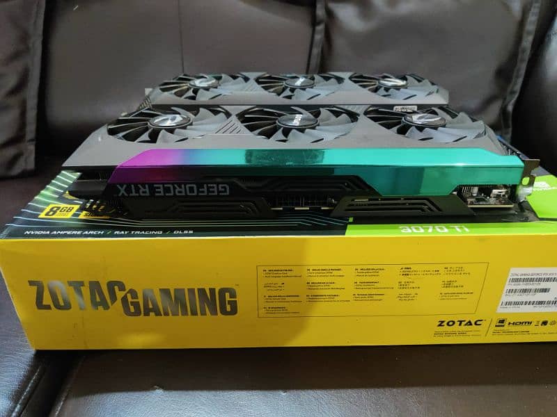 RTX Zotac Amp Holoblack 3070 ti 3