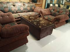 sofa set 3 2 1 seater slightly used