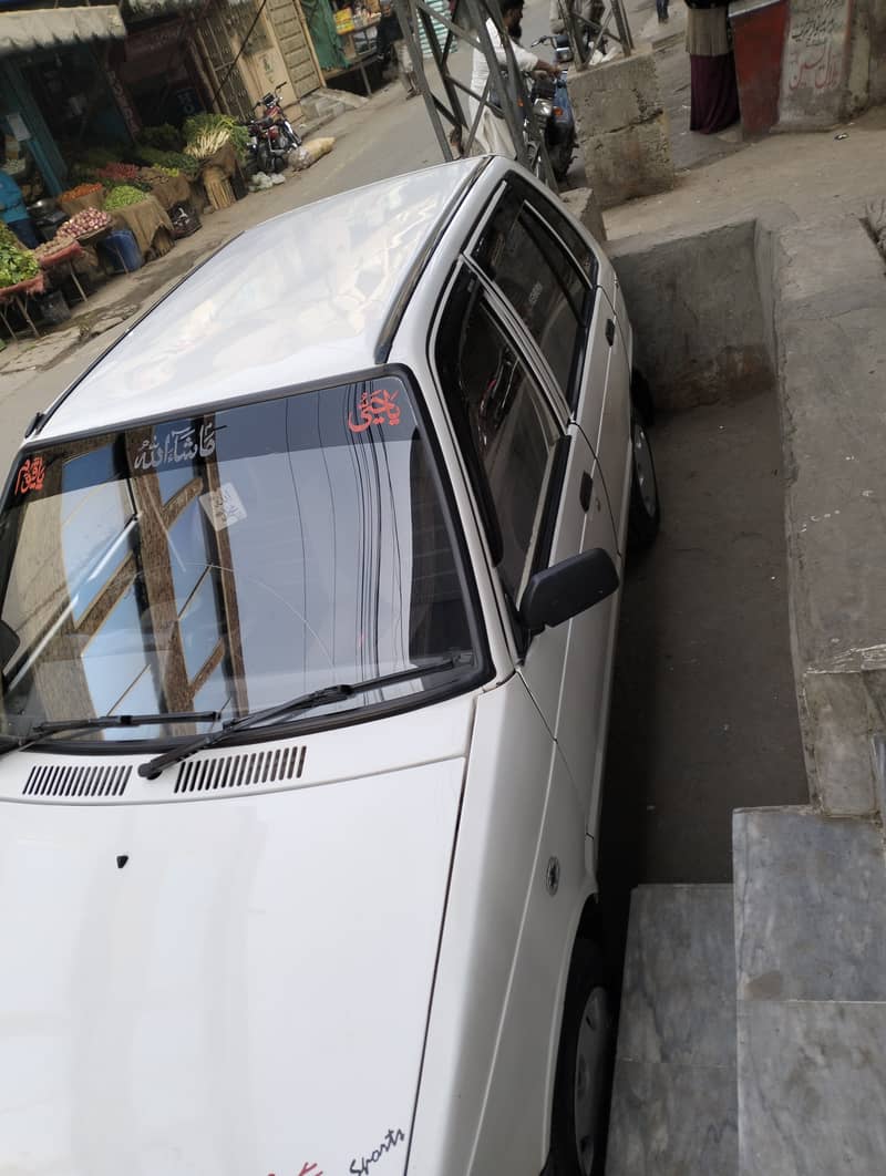 white suzuki mehran A to Z a+ condition total genuen 1