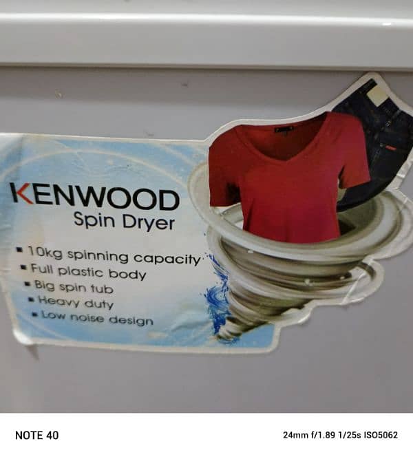 KenWood Washer & Dryer 9