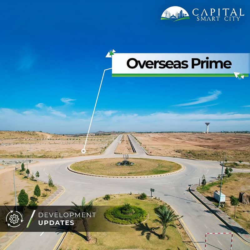 1 Kanal Residential Plot Available In Overseas Prime 2 Block, Near To Interchange 0