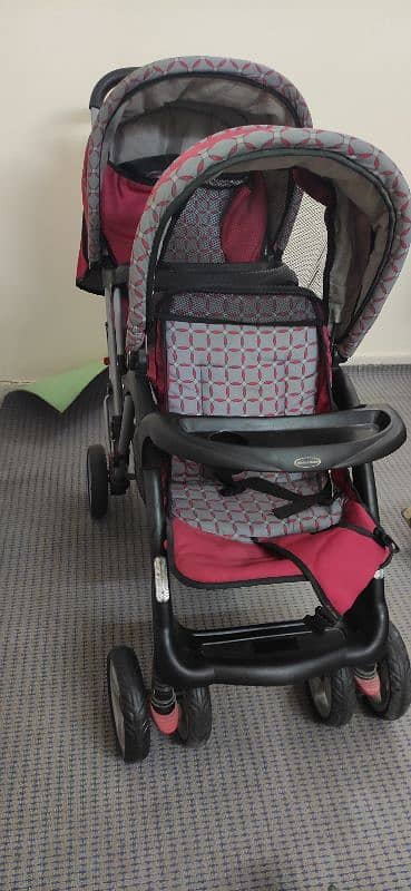 Twin Baby Stroller 1