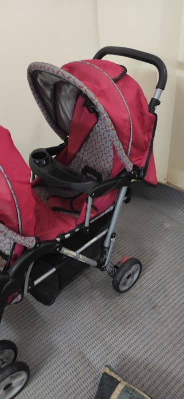 Twin Baby Stroller 4