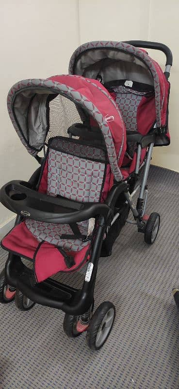 Twin Baby Stroller 6