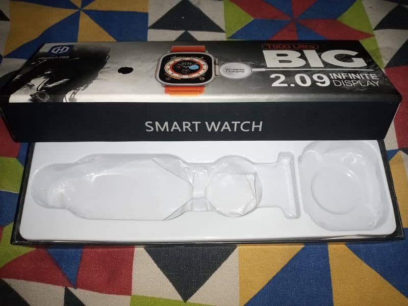 Samart Watch T900 Ultra 2.09 Infinite Display Wireless Charging 5