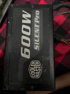 cooler master 600 watt 80+ bronze psu