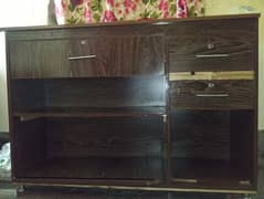 3 Racks and 1 counter for sale