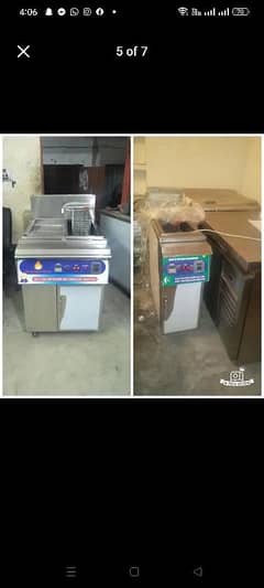 deep fryer/ hot plate/ pizza oven