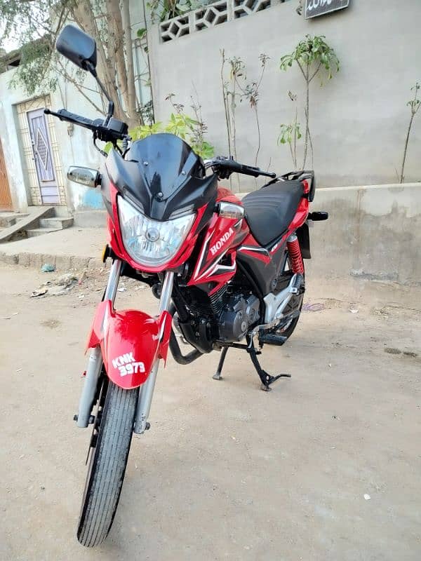 HONDA CB 150 F Model 2020 batter Yamaha GS 150 5