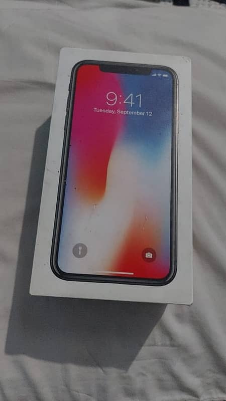 Iphone X 256 Gb Pta Approved with box 2