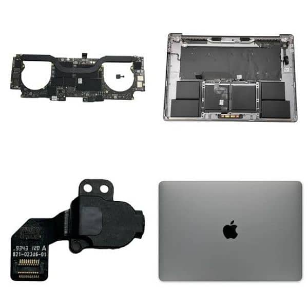 MacBook Pro 2019 2020 A2141 Parts [ Battery keyboard spekers Tuch Bar 1