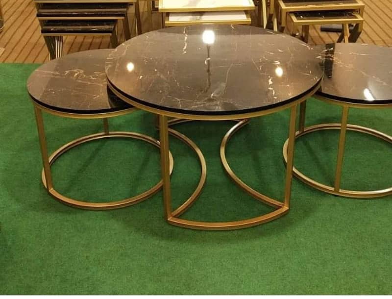 Center teble | Nesting Table| Marble table| Coffee table | Round table 1