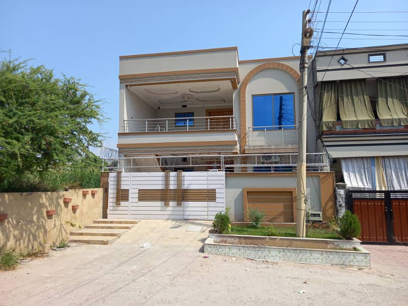 Prime Location Designer House Malki Made 8 Marla One and Half Story 4 Bedroom 2 Kitchen House for Sale in Rawalpindi Islamabad 0