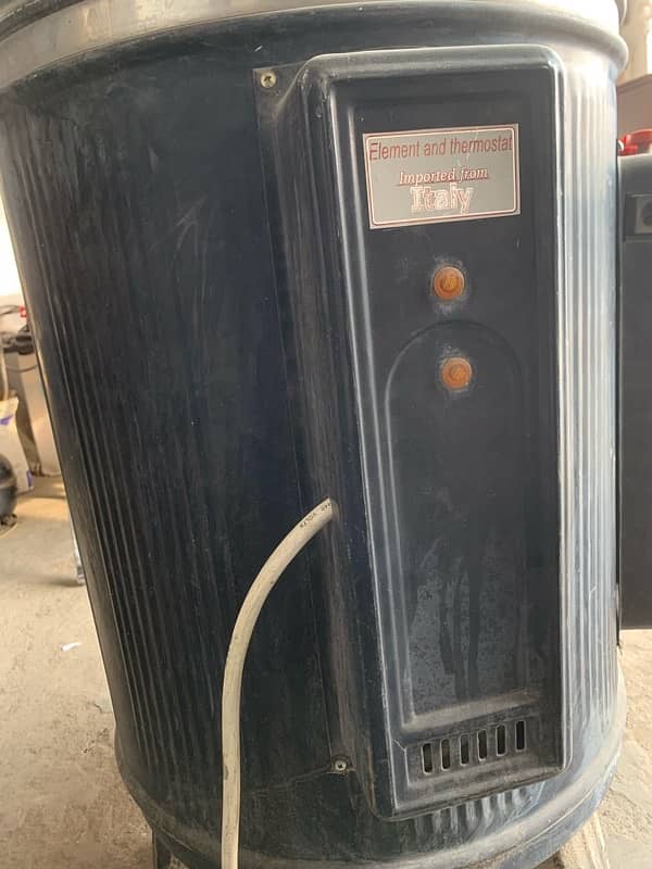 55 Gallons 2in1 Electric + Gas Geyser for Sale 3