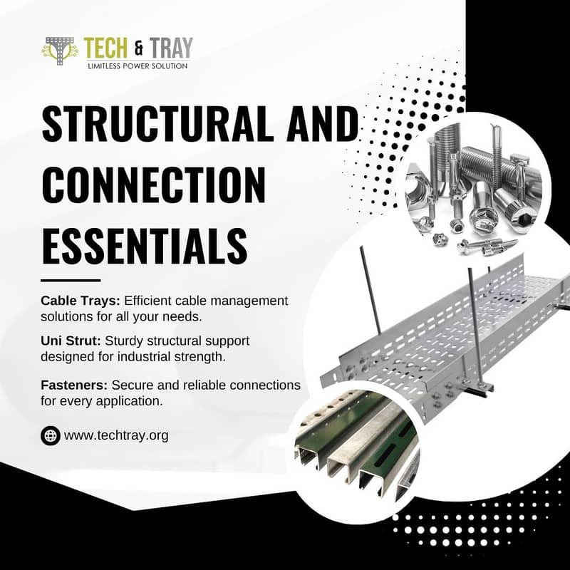 Cable Tray | Perforated, Ladder, Duct | Fasteners | Unistruts 0