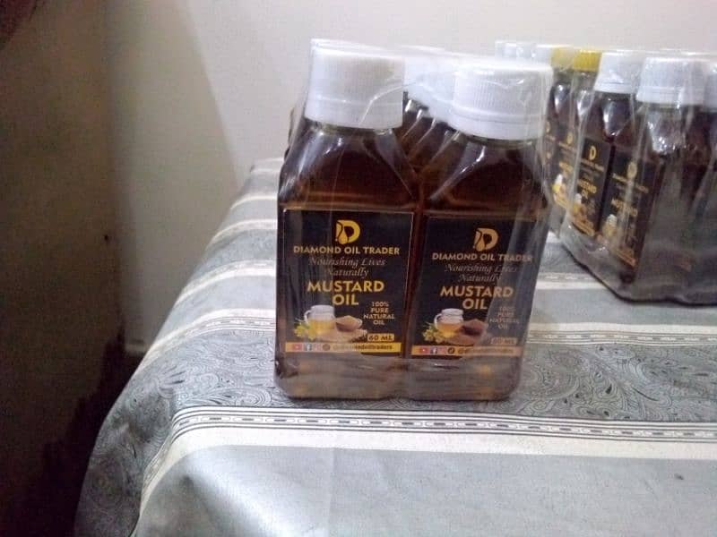 100% pure Mustard oil Diamond Brand 1