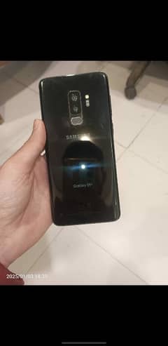 S9 plus official PTA approved. Contact on whatsapp 03024337758