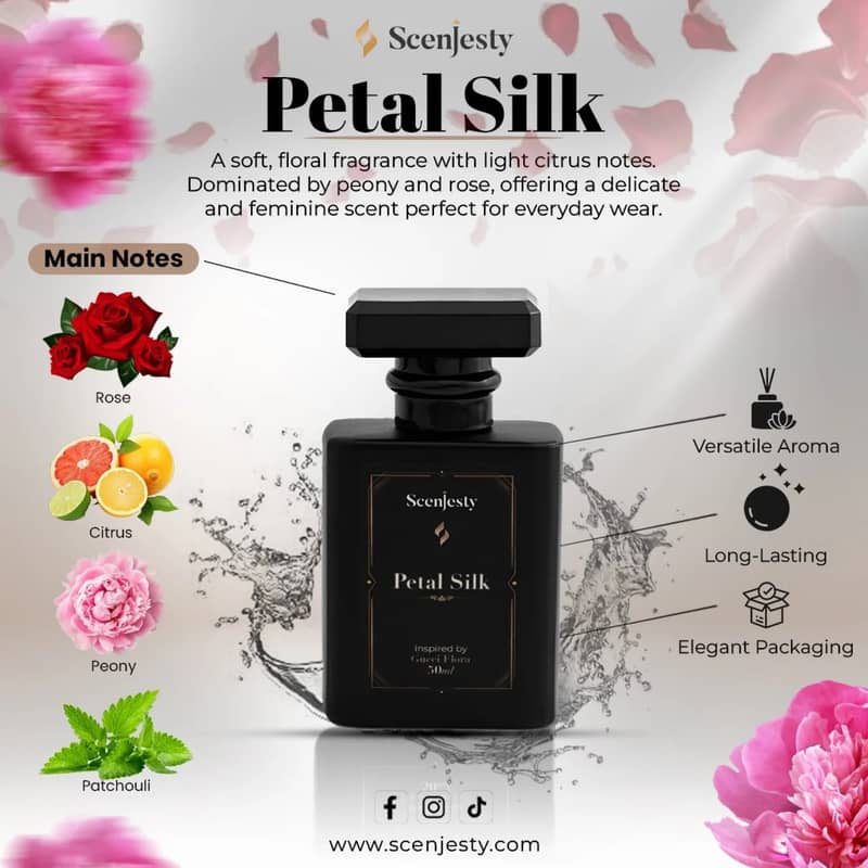 Petal Silk (Women Exclusive) - Inspired by Gucci Flora 1