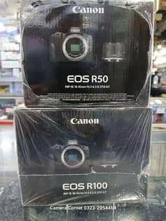 Canon EOS R50 and Canon EOS R100  pack Mirroless Camera. 03232054464