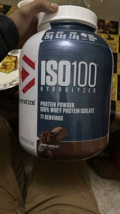 Dymatize ISO 100 Hydrolyzed 100% whey protein