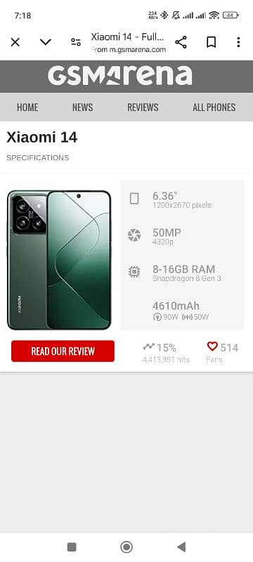 Immaculate Xiaomi 14 Jade Green almost 8 months warranty 12/512 gb 2