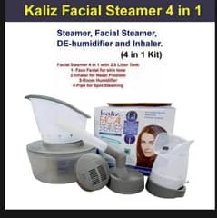 4 in 1 kaliz facial steamer with humidifier