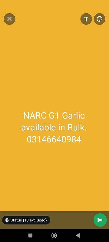 Narc G1 Garlic available in Bulk 0