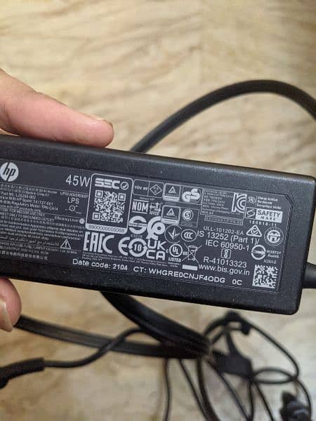 Hp original charger 45W 2