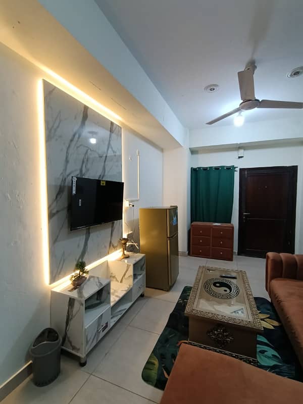 One bedroom luxury furnished apartment available for sale in E11 Islamabad 7