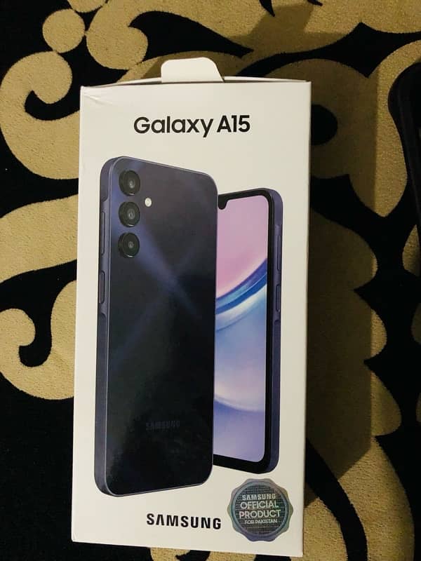 Samsung A15 5G 8GB 256GB box opan pta prvd with boxx arjnt sale 0