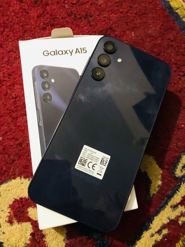 Samsung A15 5G 8GB 256GB box opan pta prvd with boxx arjnt sale 3