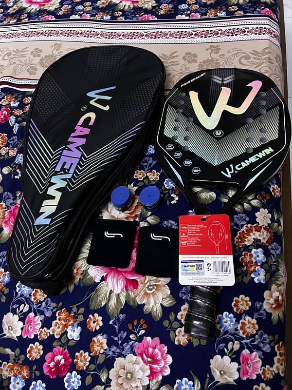 Padel racket Camewin Carbon Fiber Rough 0