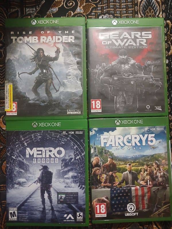 Xbox 1 games 13 DVDS 2