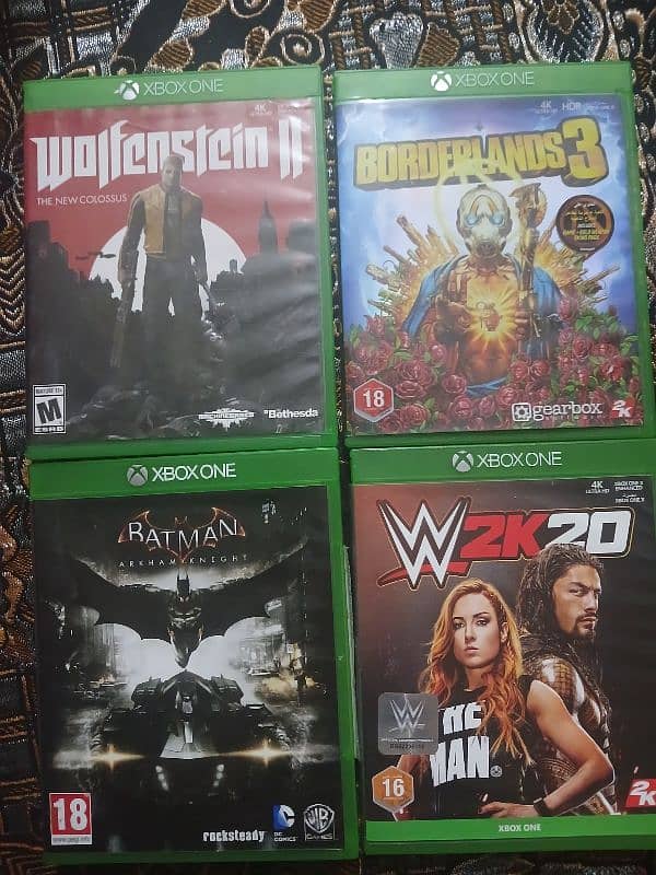 Xbox 1 games 13 DVDS 3